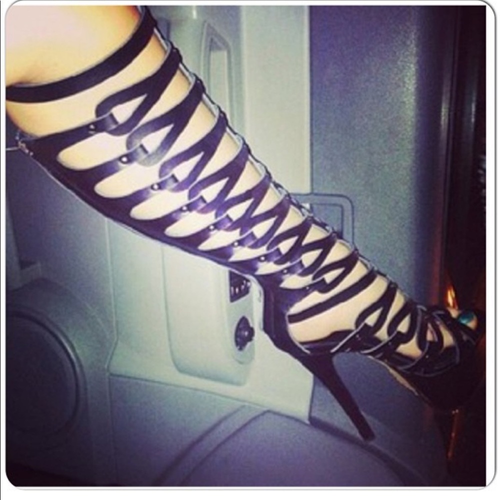 Black Zigi Girl Samara Platform Heel